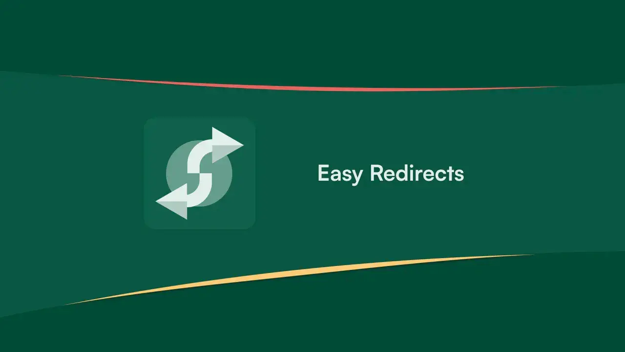 Easy Redirects app dashboard displaying URL redirect management